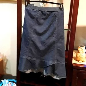 Denim skirt
